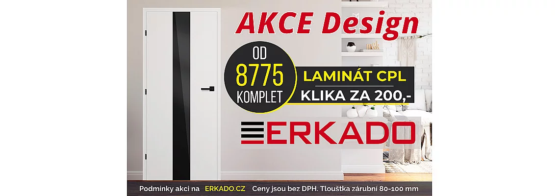 Akcia DESIGN 2022 na dvere BALDUR 1, 3