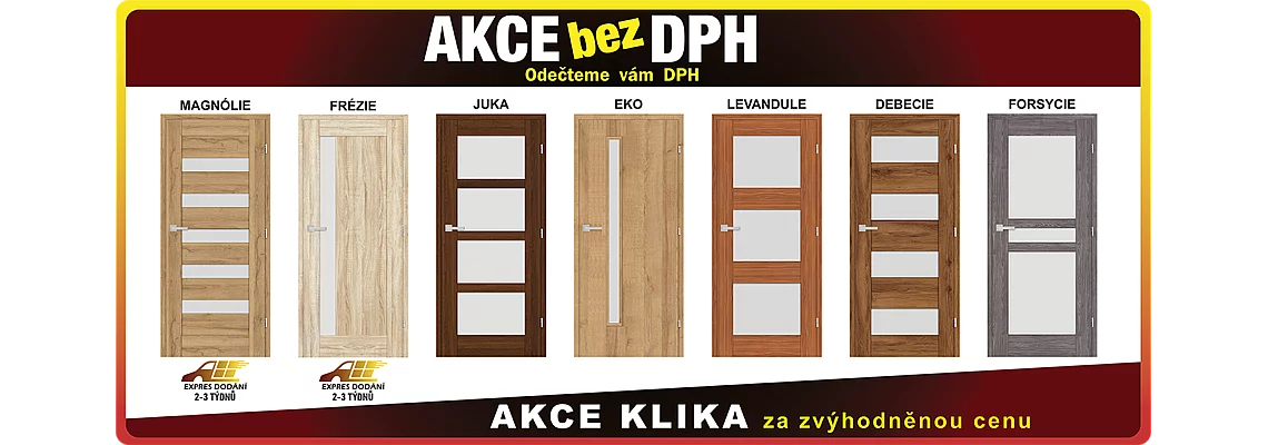 Interiérové dvere akcie