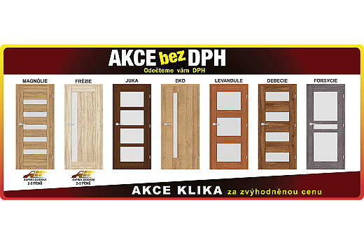 Interiérové dvere akcie