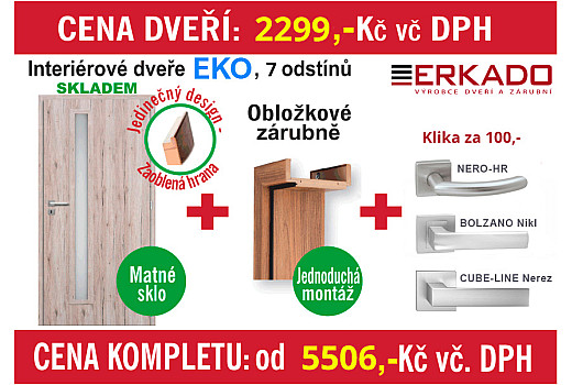 AKCIA - 20% na dvere EKO