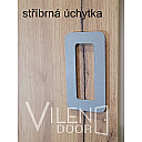 1x Stříbrná úchytka