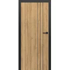 Interiérové dvere Intersie Lux Čierna (Výška 243 cm)
