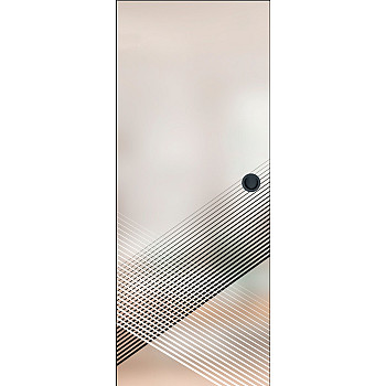 Glasschiebetür in der Wand Graf 54