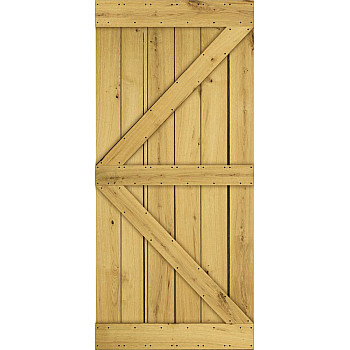 Dřevěné posuvné dveře MODERN RUSTIC K