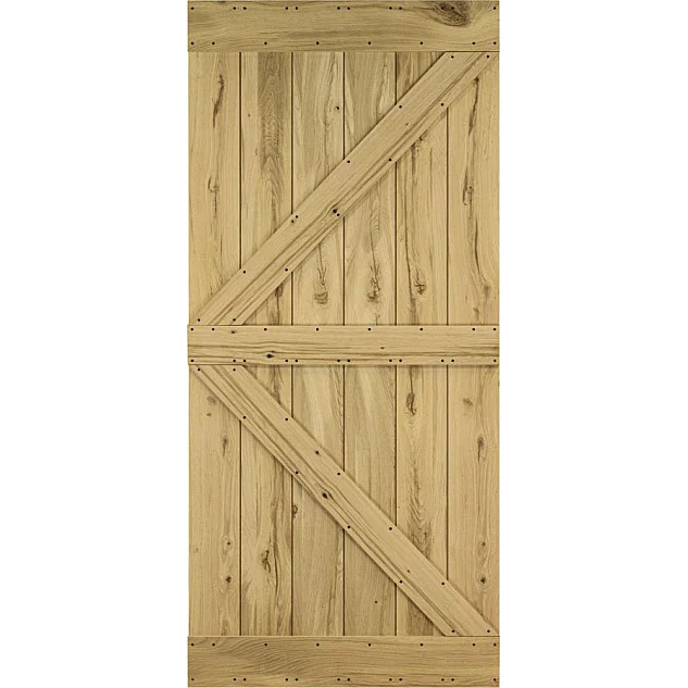 Drevené posuvné dvere MODERN RUSTIC K - Dub Trám Zvislý Drevené posuvné dvere MODERN RUSTIC K - Dub Trám Zvislý