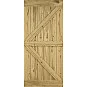 Drevené posuvné dvere MODERN RUSTIC K - Dub Trám Zvislý Drevené posuvné dvere MODERN RUSTIC K - Dub Trám Zvislý