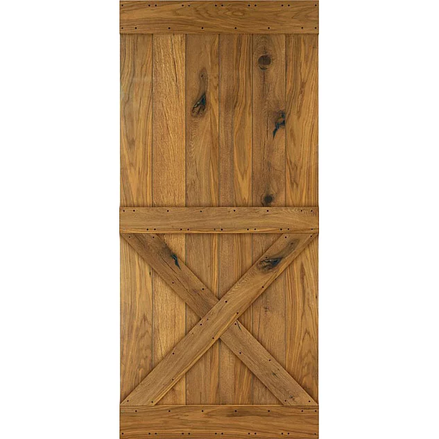 Drevené posuvné dvere MODERN RUSTIC X - Dub Bronz Drevené posuvné dvere MODERN RUSTIC X - Dub Bronz
