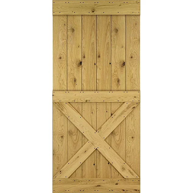 Drevené posuvné dvere MODERN RUSTIC X - Dub Rustik Drevené posuvné dvere MODERN RUSTIC X - Dub Rustik