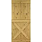 Drevené posuvné dvere MODERN RUSTIC X - Dub Rustik Drevené posuvné dvere MODERN RUSTIC X - Dub Rustik