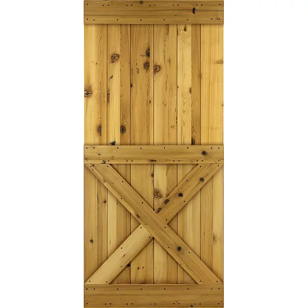 Drevené posuvné dvere MODERN RUSTIC X - Smrek Starý Drevené posuvné dvere MODERN RUSTIC X - Smrek Starý