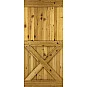 Drevené posuvné dvere MODERN RUSTIC X - Smrek Starý Drevené posuvné dvere MODERN RUSTIC X - Smrek Starý