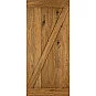 Drevené posuvné dvere MODERN RUSTIC Z - Dub Bronz Drevené posuvné dvere MODERN RUSTIC Z - Dub Bronz