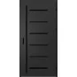 Oceľové vchodové dvere ERKADO - BIENE 4 - Čierna, Label Black