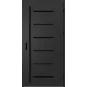Oceľové vchodové dvere ERKADO - BIENE 4 - Čierna, Stamp Black
