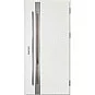 Oceľové vchodové dvere - LANGEN 1 - Borovica Biela, Label Inox Oceľové vchodové dvere ERKADO - LANGEN 1 - Borovica Biela, Label Inox