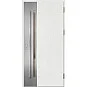Oceľové vchodové dvere - LANGEN 2 - Borovica Biela, Label Inox Oceľové vchodové dvere ERKADO - LANGEN 2 - Borovica Biela, Label Inox