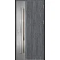 Oceľové vchodové dvere - LANGEN 2 - Dub Antracit, Label Inox Oceľové vchodové dvere ERKADO - LANGEN 2 - Dub Antracit, Label Inox