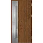 Oceľové vchodové dvere - LANGEN 2 - Orech, Label Inox Oceľové vchodové dvere ERKADO - LANGEN 2 - Orech, Label Inox