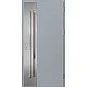 Oceľové vchodové dvere - LANGEN 2 - Sivá, Label Inox Oceľové vchodové dvere ERKADO - LANGEN 2 - Sivá, Label Inox