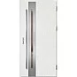 Oceľové vchodové dvere - LANGEN 3 - Borovica Biela, Label Inox Oceľové vchodové dvere ERKADO - LANGEN 3 - Borovica Biela, Label Inox