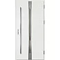 Oceľové vchodové dvere - LANGEN 4 - Borovica Biela, Label Inox Oceľové vchodové dvere ERKADO - LANGEN 4 - Borovica Biela, Label Inox