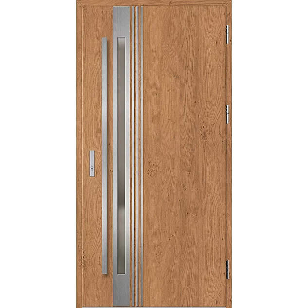 Oceľové vchodové dvere - LANGEN 5 - Winchester, Label Inox Oceľové vchodové dvere ERKADO - LANGEN 5 - Winchester, Label Inox
