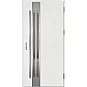 Oceľové vchodové dvere - LEIMEN 1 - Borovica Biela, Label Inox Oceľové vchodové dvere ERKADO - LEIMEN 1 - Borovica Biela, Label Inox