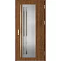 Oceľové vchodové dvere - LINDEN 2 - Orech, Label Inox Oceľové vchodové dvere ERKADO - LINDEN 2 - Orech, Label Inox