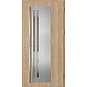 Oceľové vchodové dvere - LINDEN 2 - Surový Dub, Label Inox Oceľové vchodové dvere ERKADO - LINDEN 2 - Surový Dub, Label Inox