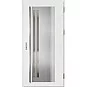 Oceľové vchodové dvere - LINDEN 5 - Borovica Biela, Label Inox Oceľové vchodové dvere ERKADO - LINDEN 5 - Borovica Biela, Label Inox