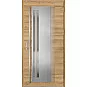 Oceľové vchodové dvere - LINDEN 5 - Dub Natur Priečny, Label Inox Oceľové vchodové dvere ERKADO - LINDEN 5 - Dub Natur Priečny, Label Inox