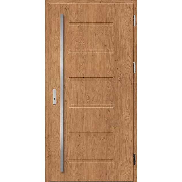 Oceľové vchodové dvere ERKADO - LUTTER 4 - Winchester, Stamp Roller