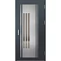 Oceľové vchodové dvere - MURTER 6 - Antracit Štruktúra, Label Inox Oceľové vchodové dvere ERKADO - MURTER 6 - Antracit Štruktúra, Label Inox