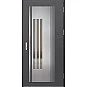 Oceľové vchodové dvere - MURTER 6 - Hladký Antracit, Label Inox Oceľové vchodové dvere ERKADO - MURTER 6 - Hladký Antracit, Label Inox