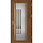 Oceľové vchodové dvere - MURTER 6 - Orech, Label Inox Oceľové vchodové dvere ERKADO - MURTER 6 - Orech, Label Inox
