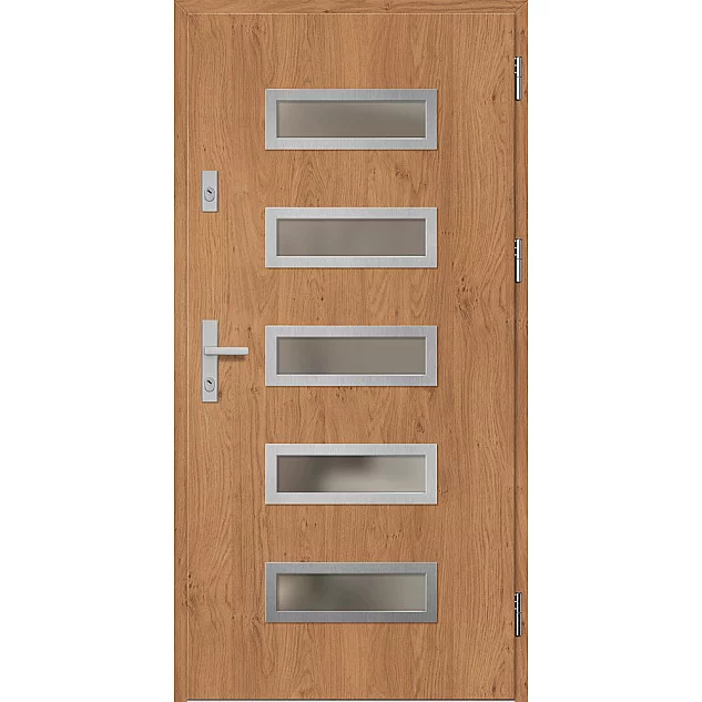 Oceľové vchodové dvere - RODING 1 - Winchester, Label Inox Oceľové vchodové dvere ERKADO - RODING 1 - Winchester, Label Inox