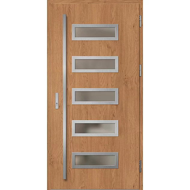 Oceľové vchodové dvere - RODING 1 - Winchester, Label Inox Oceľové vchodové dvere ERKADO - RODING 1 - Winchester, Label Inox