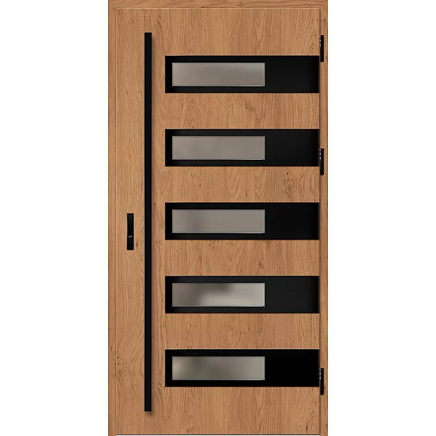 Oceľové vchodové dvere - RODING 2 - Winchester, Label Black Oceľové vchodové dvere ERKADO - RODING 2 - Winchester, Label Black