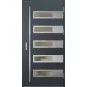 Oceľové vchodové dvere - RODING 2 - Antracit Štruktúra, Label Inox Oceľové vchodové dvere ERKADO - RODING 2 - Antracit Štruktúra, Label Inox