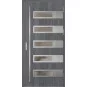 Oceľové vchodové dvere - RODING 2 - Dub Antracit, Label Inox Oceľové vchodové dvere ERKADO - RODING 2 - Dub Antracit, Label Inox