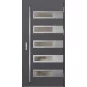 Oceľové vchodové dvere - RODING 2 - Hladký Antracit, Label Inox Oceľové vchodové dvere ERKADO - RODING 2 - Hladký Antracit, Label Inox