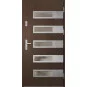Oceľové vchodové dvere - RODING 2 - Bahenný Dub, Label Inox Oceľové vchodové dvere ERKADO - RODING 2 - Bahenný Dub, Label Inox