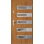 Oceľové vchodové dvere - RODING 2 - Zlatý dub, Label Inox Oceľové vchodové dvere ERKADO - RODING 2 - Zlatý dub, Label Inox