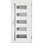 Oceľové vchodové dvere - SAMEDAN 1 - Borovica Biela, Label Inox Oceľové vchodové dvere ERKADO - SAMEDAN 1 - Borovica Biela, Label Inox
