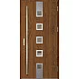 Oceľové vchodové dvere - SAMEDAN 3 - Orech, Label Inox Oceľové vchodové dvere ERKADO - SAMEDAN 3 - Orech, Label Inox