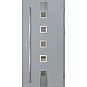Oceľové vchodové dvere - SAMEDAN 3 - Sivá, Label Inox Oceľové vchodové dvere ERKADO - SAMEDAN 3 - Sivá, Label Inox