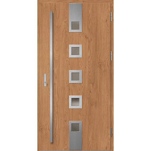 Oceľové vchodové dvere - SAMEDAN 3 - Winchester, Label Inox Oceľové vchodové dvere ERKADO - SAMEDAN 3 - Winchester, Label Inox