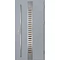 Oceľové vchodové dvere - SELTERS 1 - Sivá, Label Inox Oceľové vchodové dvere ERKADO - SELTERS 1 - Sivá, Label Inox