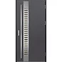 Oceľové vchodové dvere - SELTERS 2 - Hladký Antracit, Label Inox Oceľové vchodové dvere - SELTERS 2 - Hladký Antracit, Label Inox