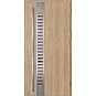 Oceľové vchodové dvere - SELTERS 2 - Surový Dub, Label Inox Oceľové vchodové dvere ERKADO - SELTERS 2 - Surový Dub, Label Inox